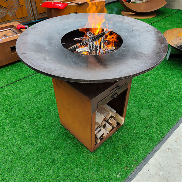 <h3>Corten Steel Fire Pits, BBQs, Smokers and Outdoor Fireplaces</h3>
